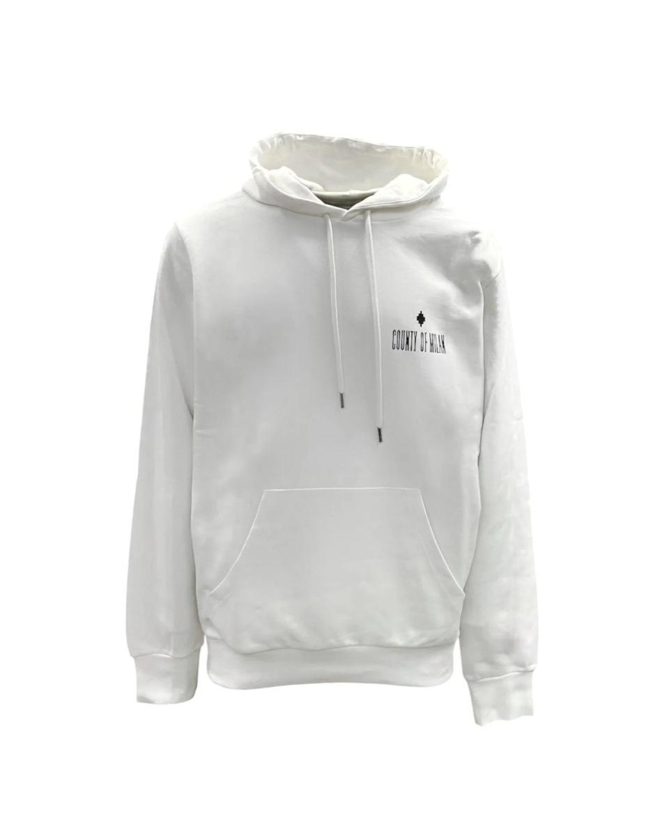 County Of Milan - Felpe Bianco art.F5CAMAHS045-Bianco
