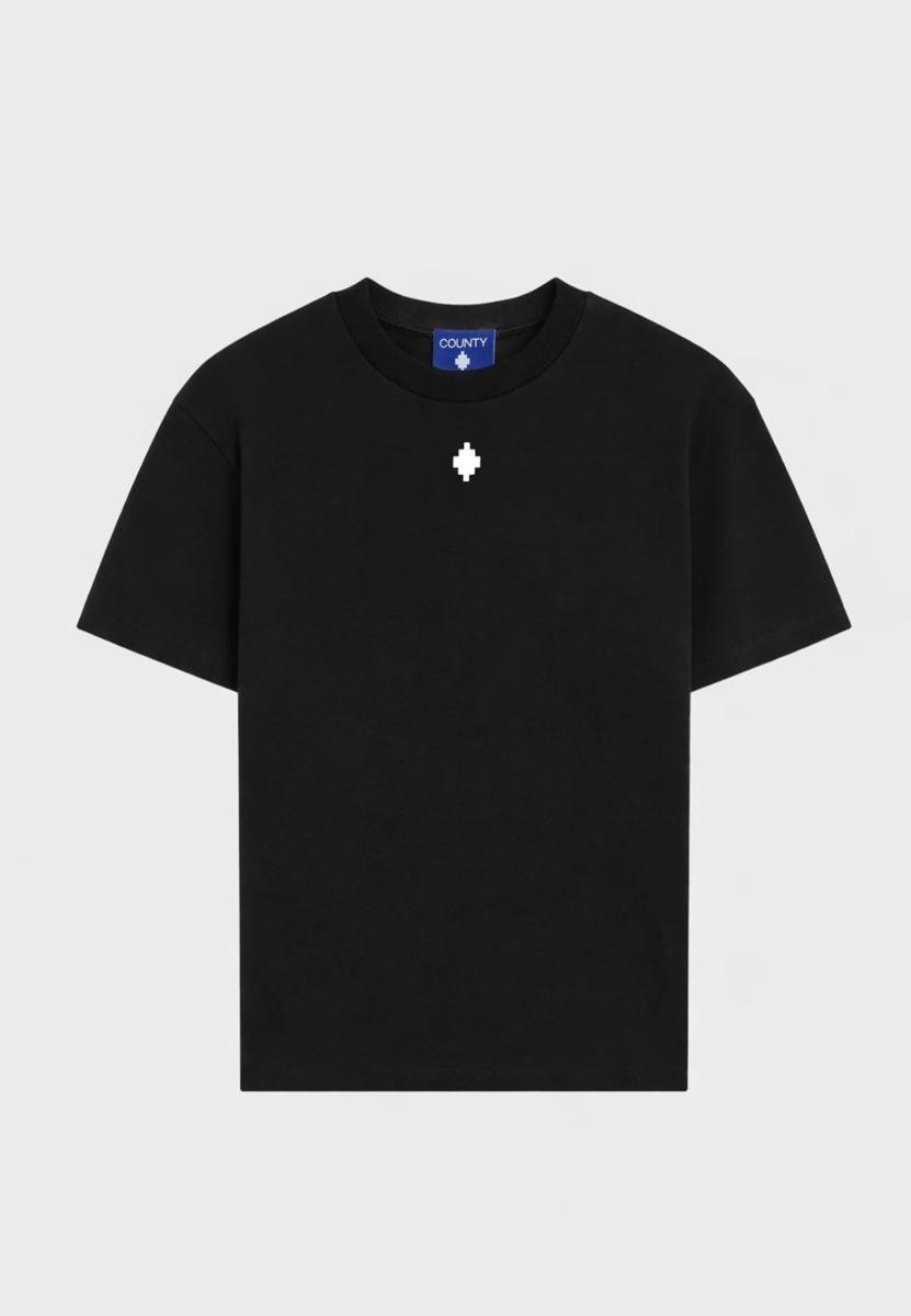 County Of Milan - T-shirt Nero-Nero