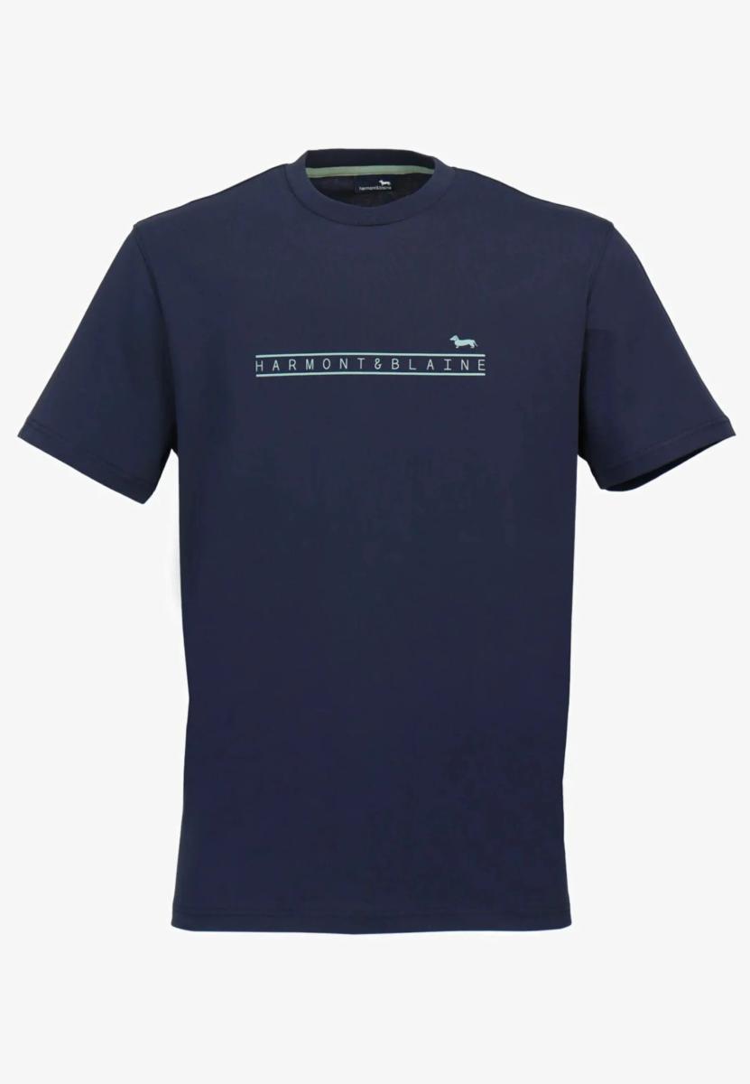 Harmont&blaine T-shirt Irq410021824-Blu