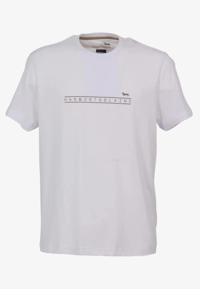 Harmont&blaine T-shirt Bianca-Bianco