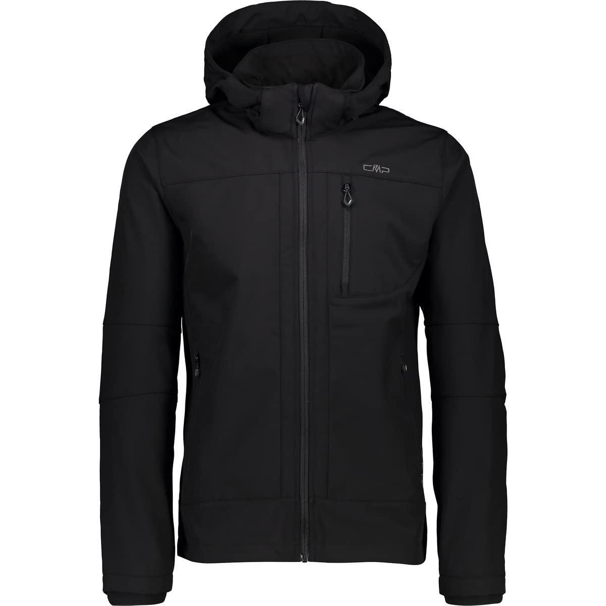 CMP Giacca Uomo in Softshell con Cappuccio Staccabile