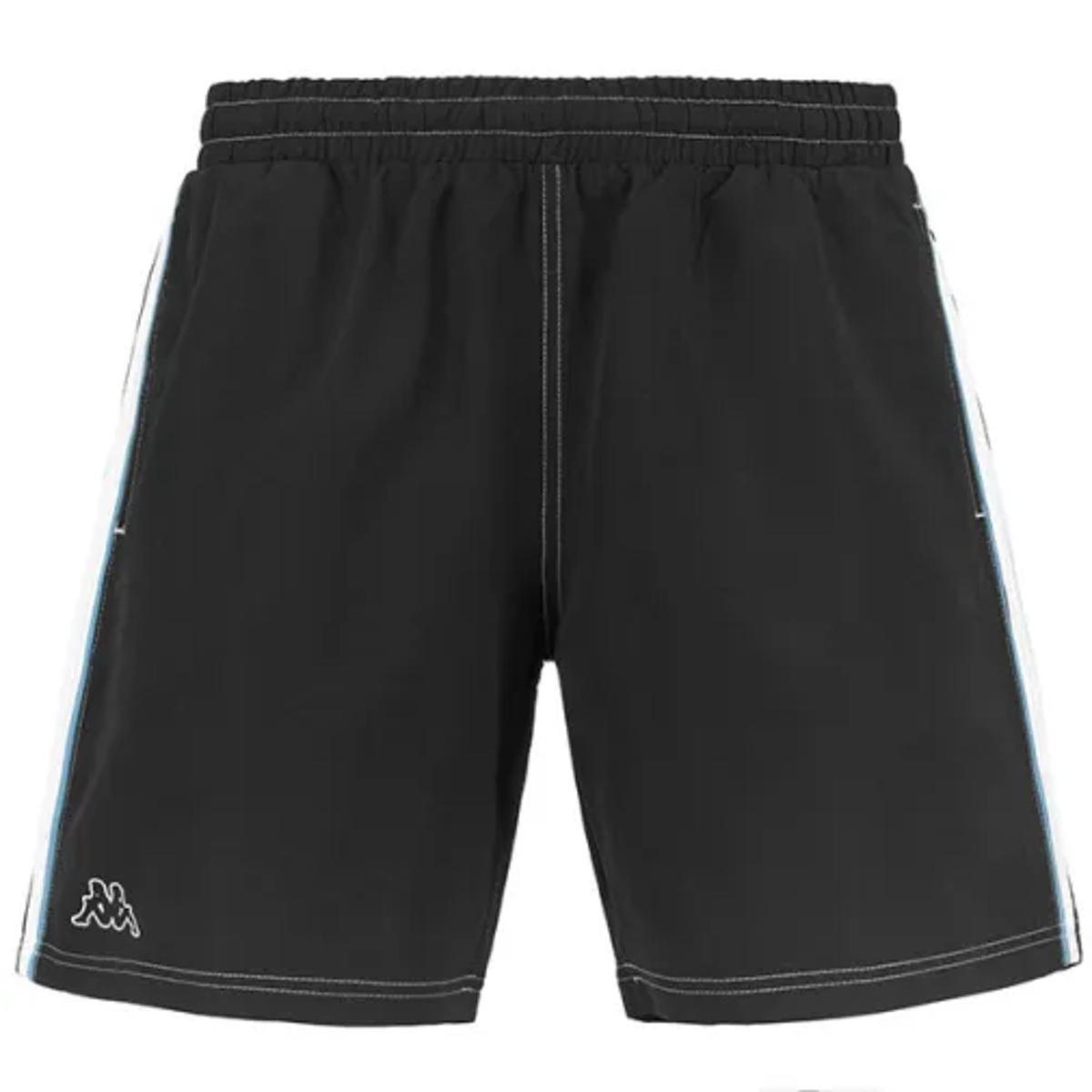 Kappa Logo Balicri Costume da Bagno Boxer Uomo-NERO/BIANCO