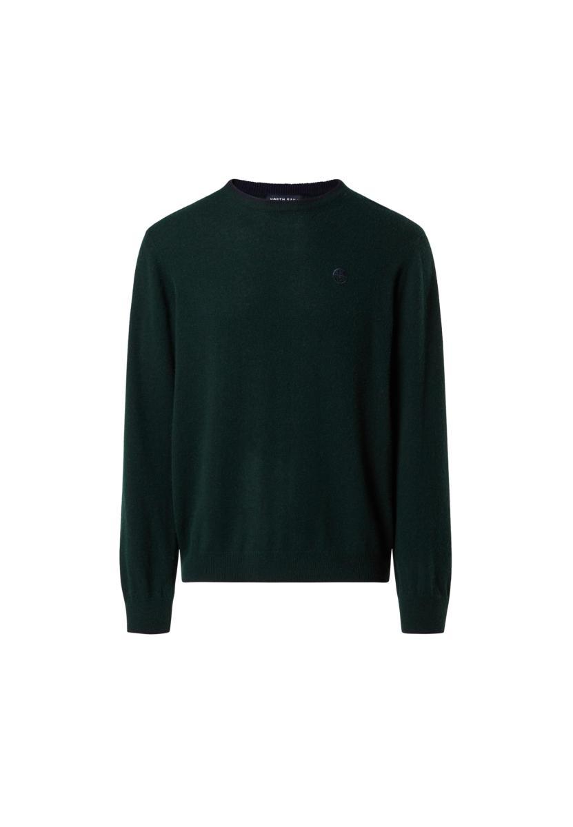 NORTH SAILS Maglione Girocollo con Logo Ricamato-Multicolore