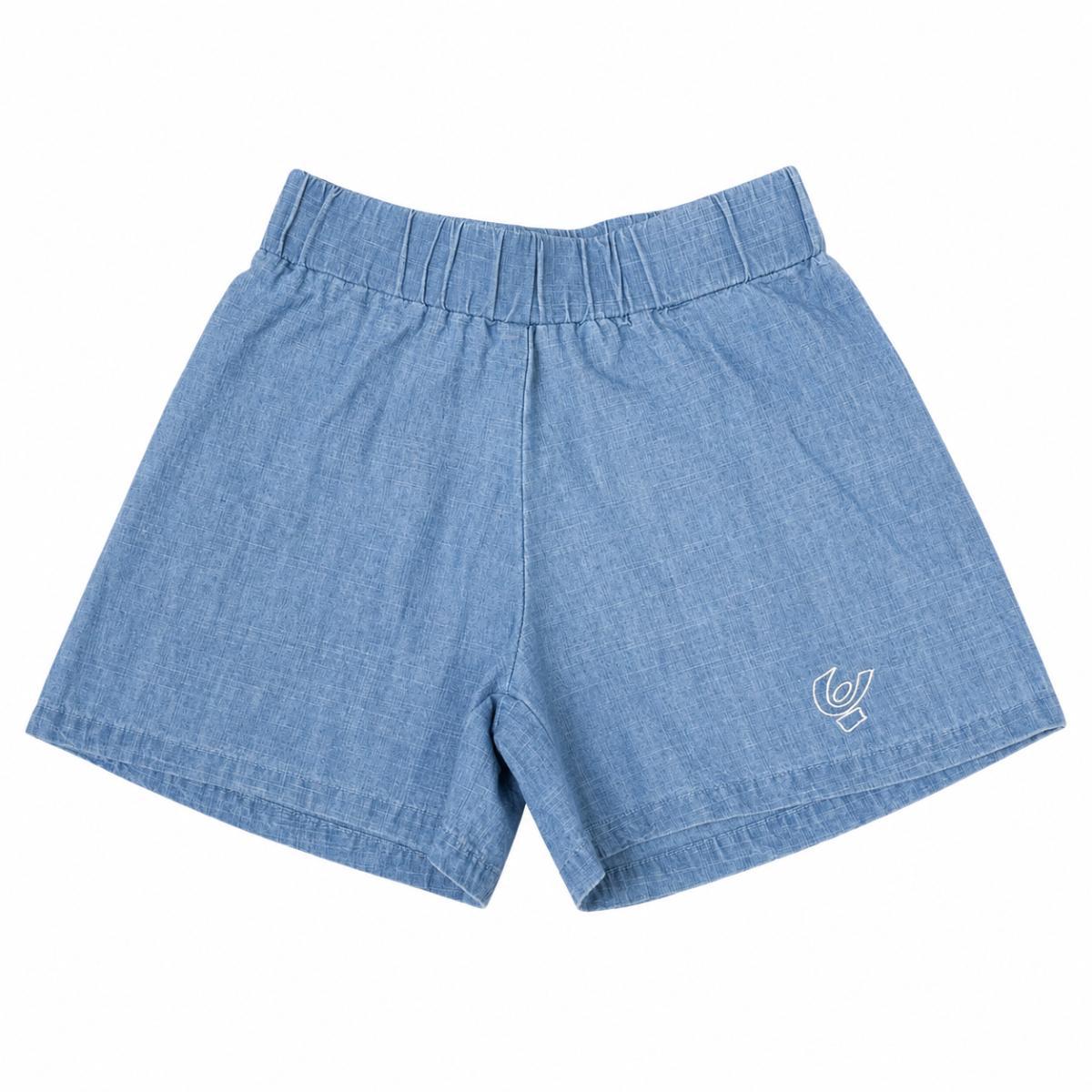 FREDDY - Shorts In Tessuto Chambray Da Bambina E Ragazza, 57% Poliestere 40% Viscosa 3% Elastan-jeans
