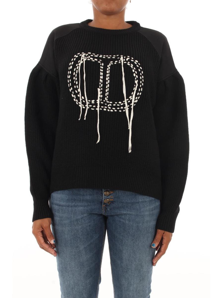 5747AN maglione donna TWIN-SET woman wool blend sweater