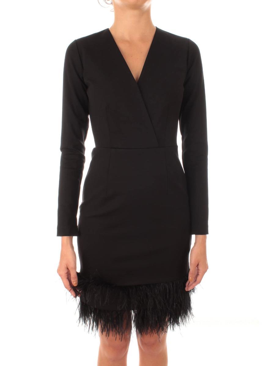 8170AQ abito tubino donna TWIN-SET woman dress black