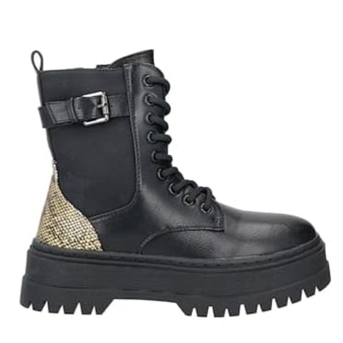 P9861 ANFIBIO DONNA TWINSET WOMAN BOOTS BLACK