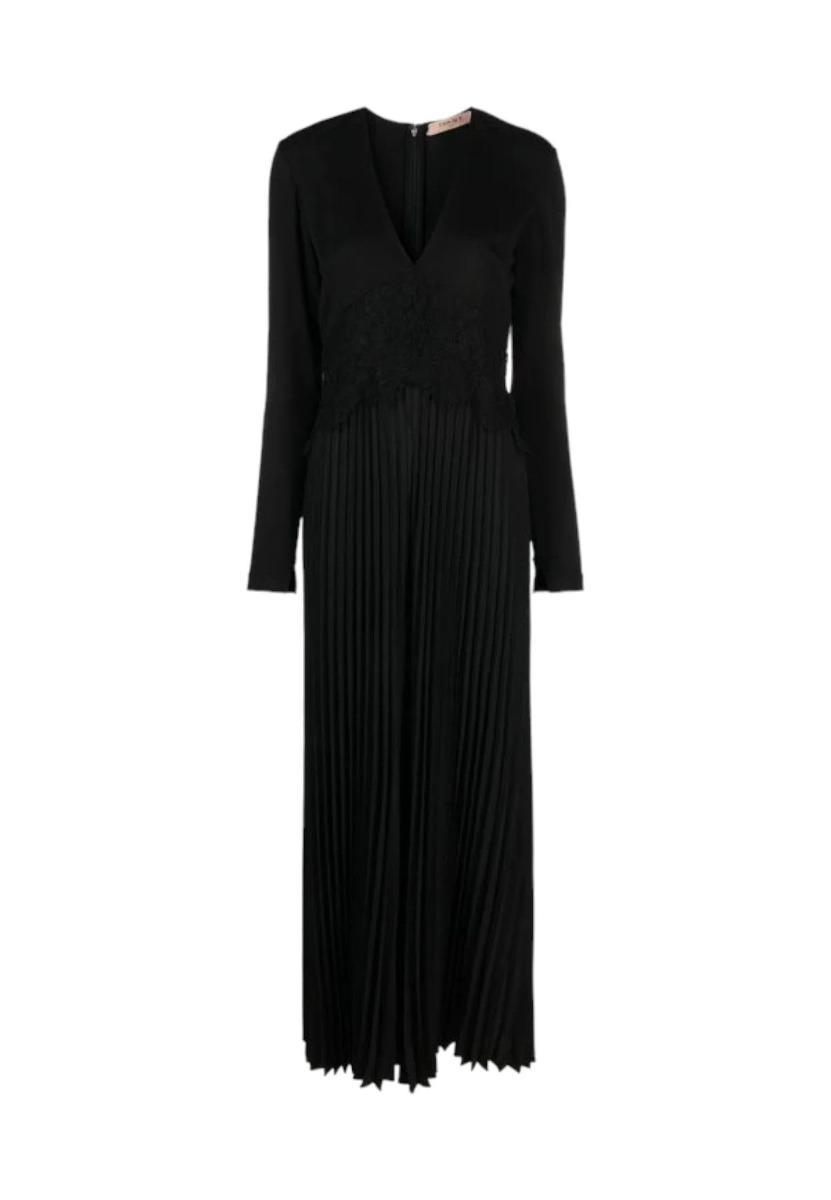 5624AV TUTA DONNA TWINSET WOMAN JUMPSUIT BLACK