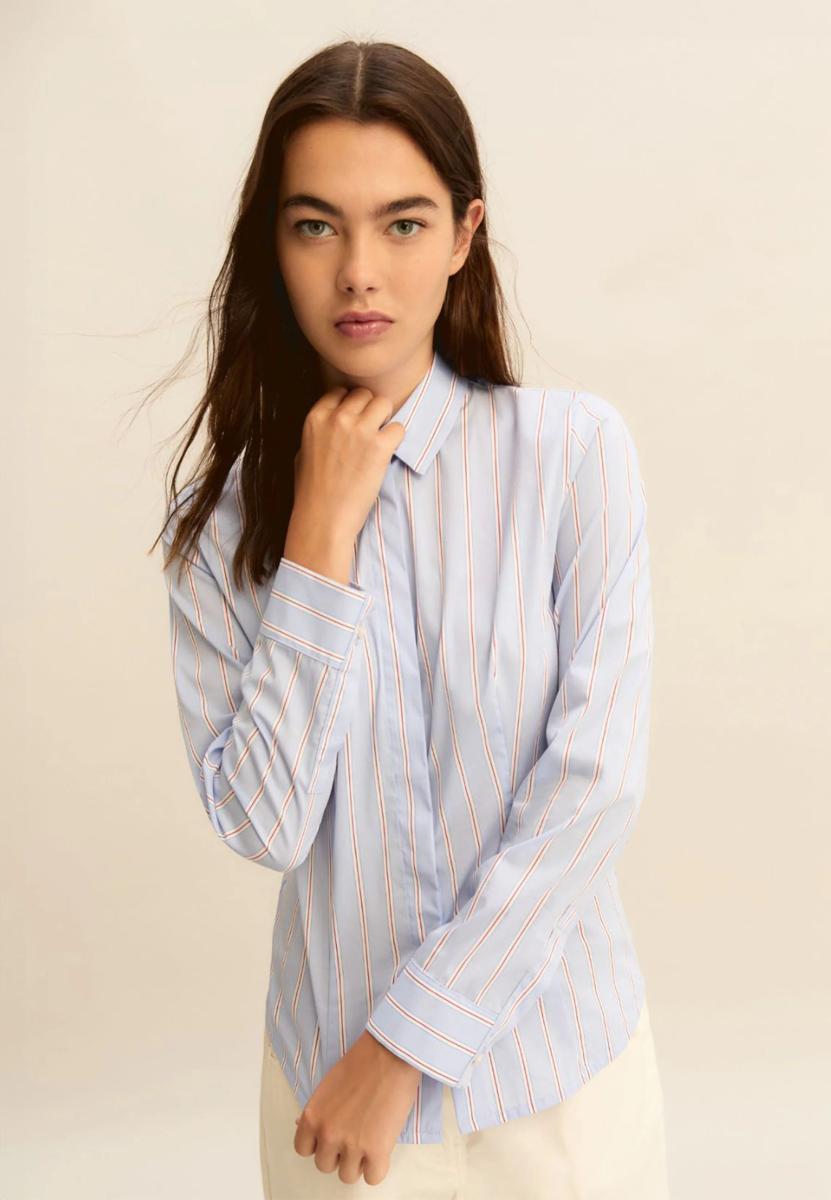 EMME MARELLA Camicia Donna Manica Lunga Cotone Art. FASTOSO