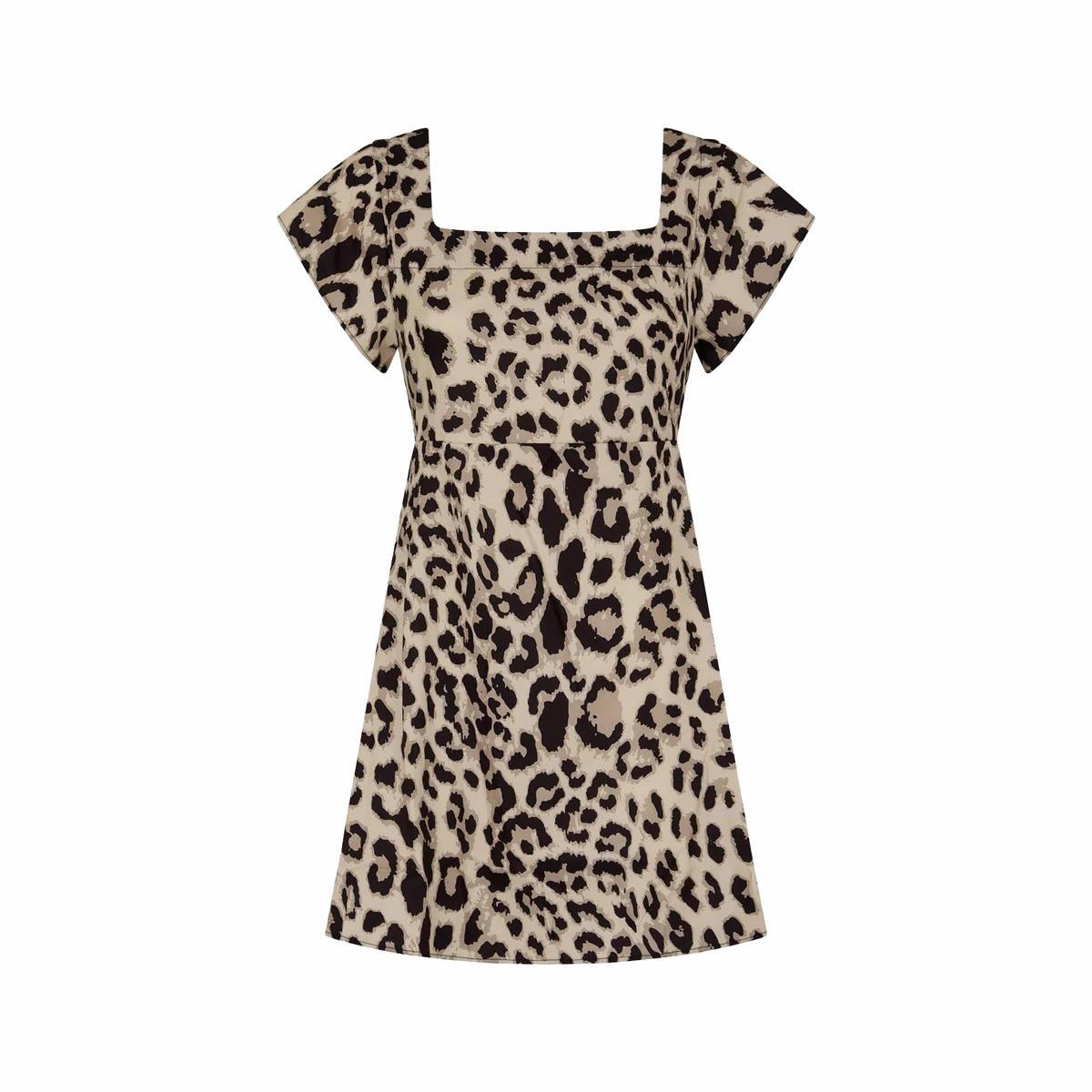 Abito donna con fantasia maculato