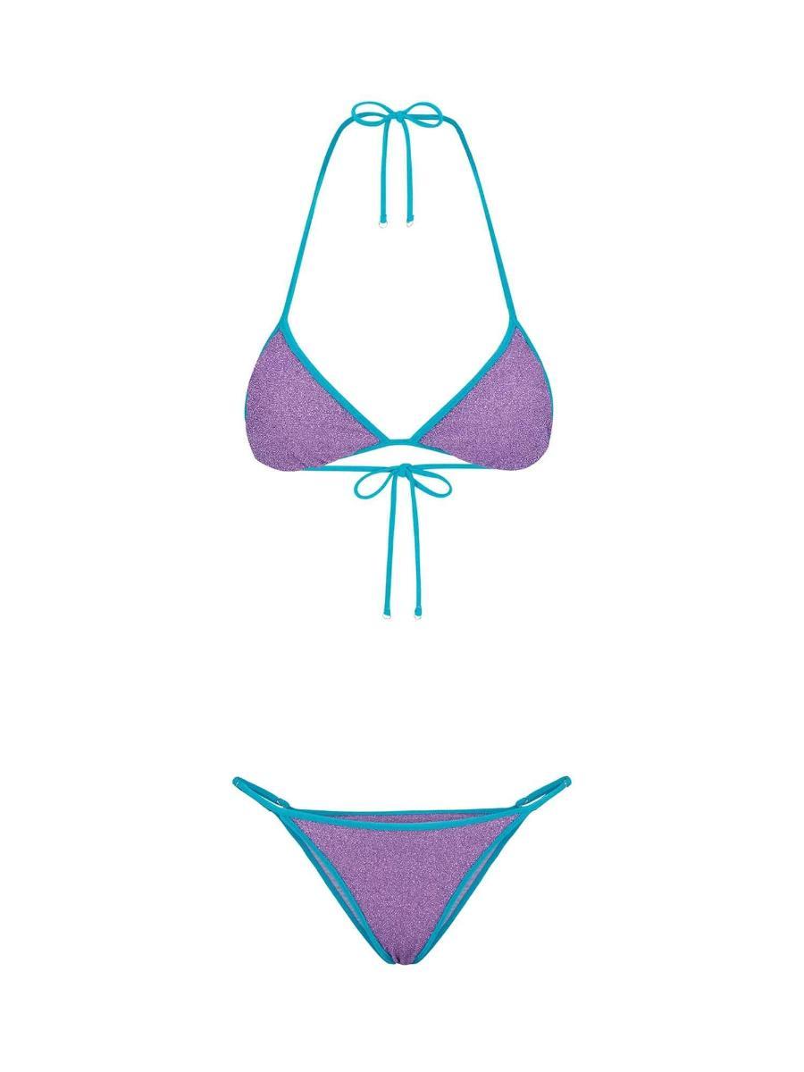 ME FUI Costume da Bagno Donna Bikini MF23-0140VI Viola