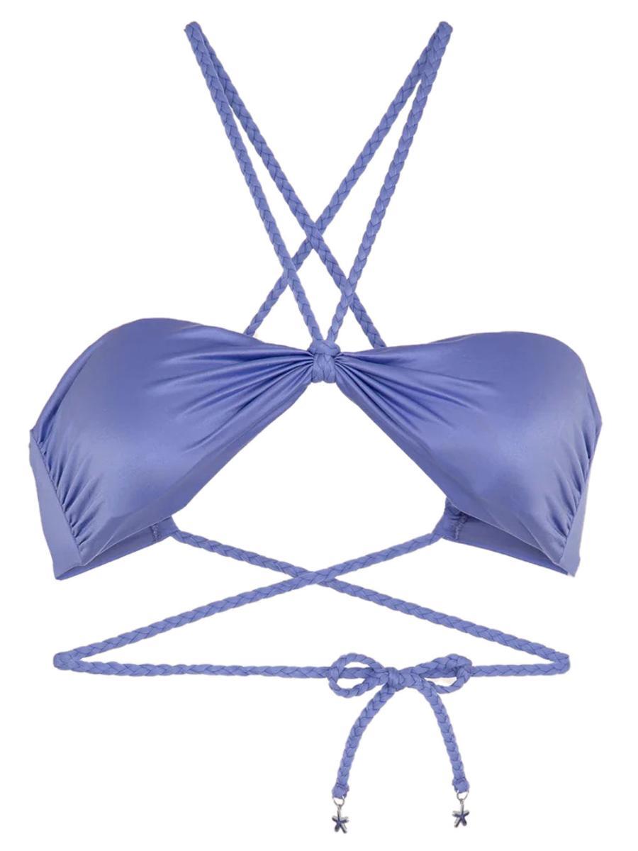 Costume Donna a fascia con intreccio in vita-Viola