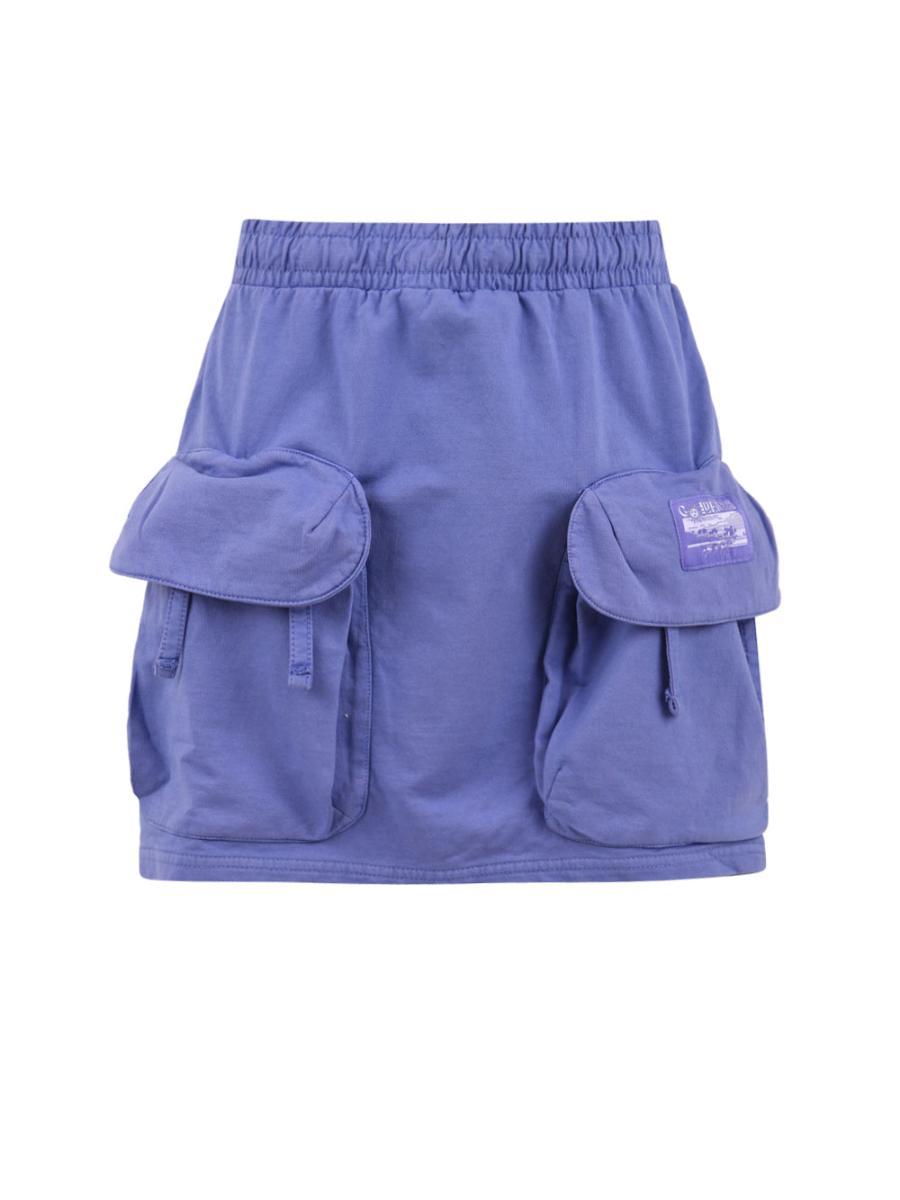 Gonna Donna cargo mini in cotone