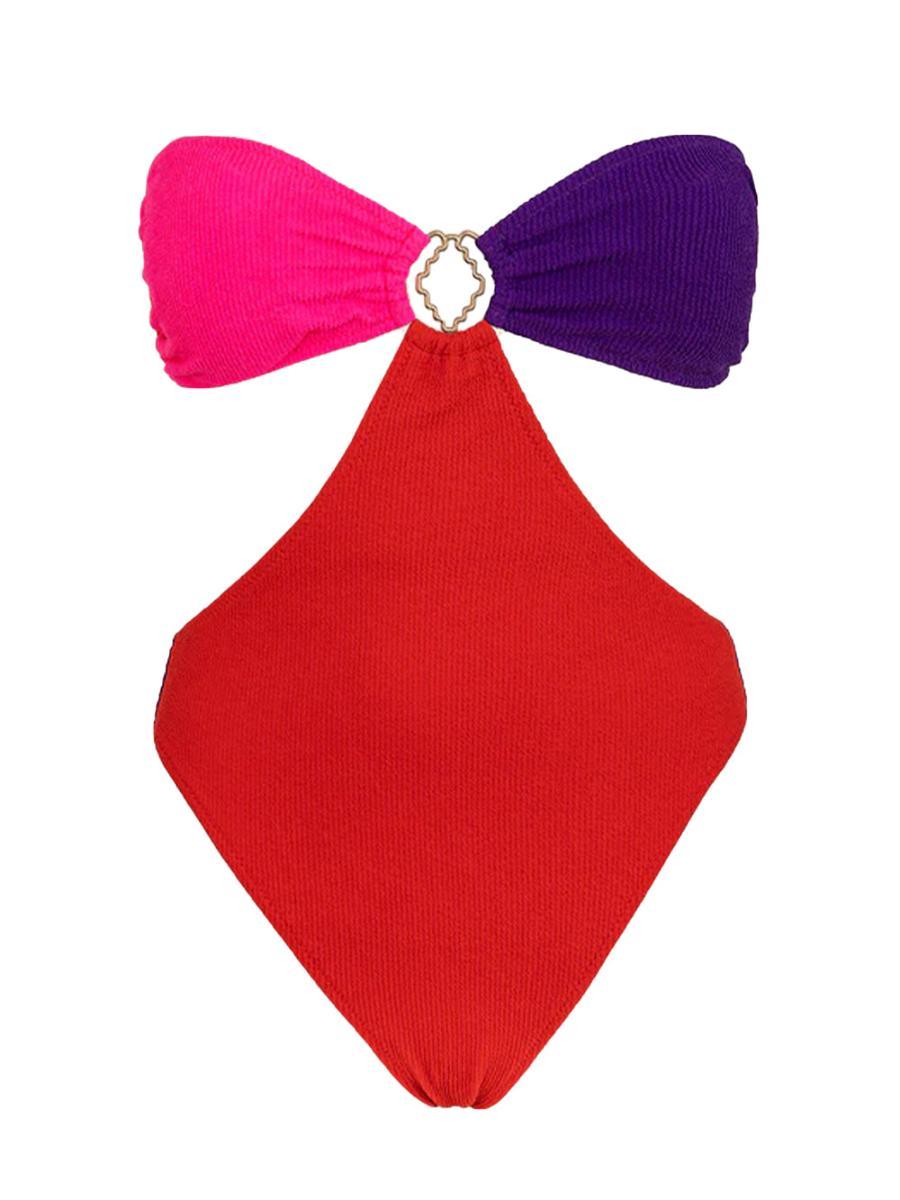 ME FUI 0505-RD - Trikini da donna Color Block