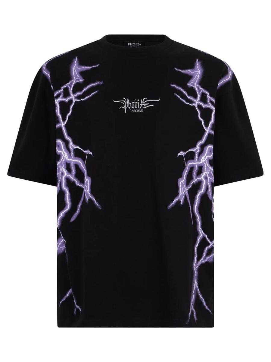 T-shirt PHOBIA Uomo PH00557 Nero