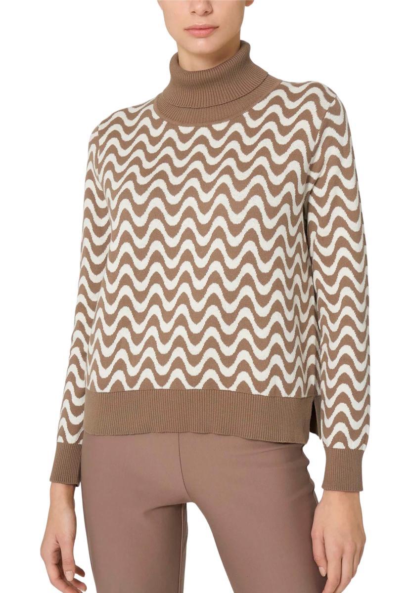 Dolcevita Donna Fantasia 100% Cotone RAGNO DN69MK-Cammello