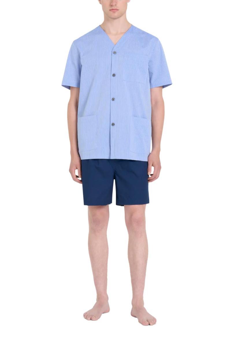 RAGNO Pigiama Uomo Mezza Manica Tessuto 100% Cotone N20704