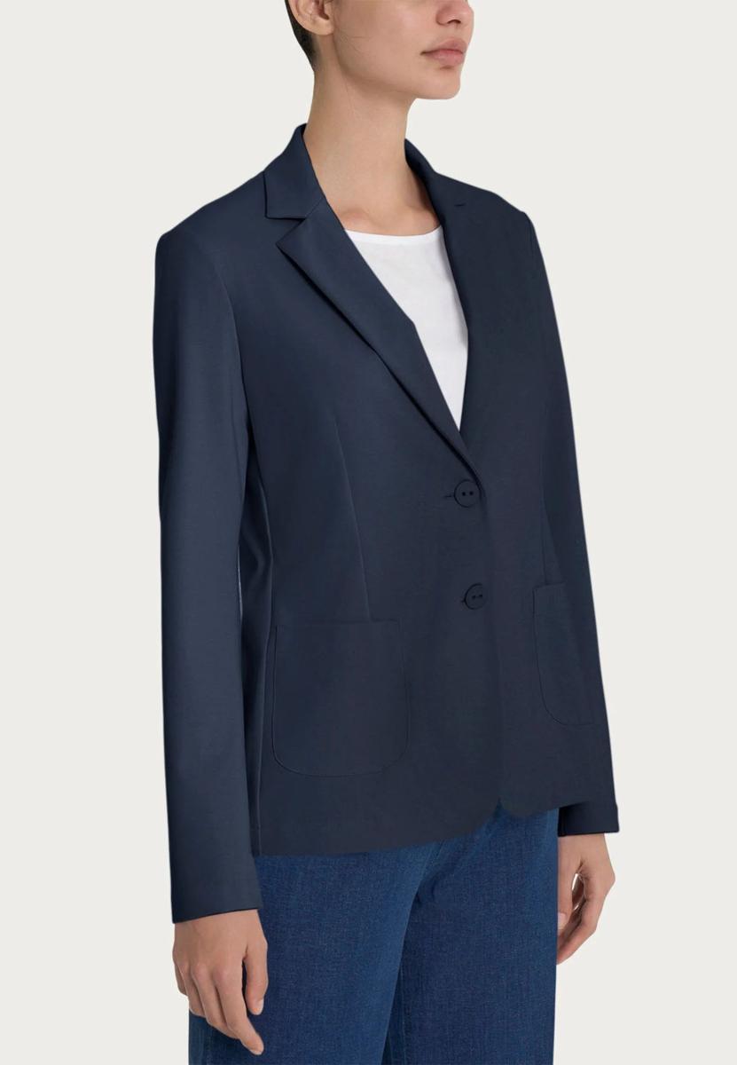 Giacca leggera a due bottoni compatta - Bianco by Ragno-Blu