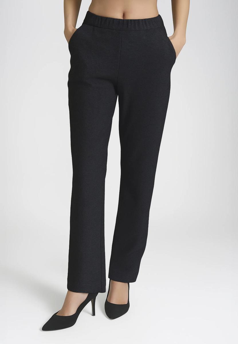 RAGNO Pantalone Lungo Donna Invernale Dritto Compact Flanel Art. DR43PP-Piombo