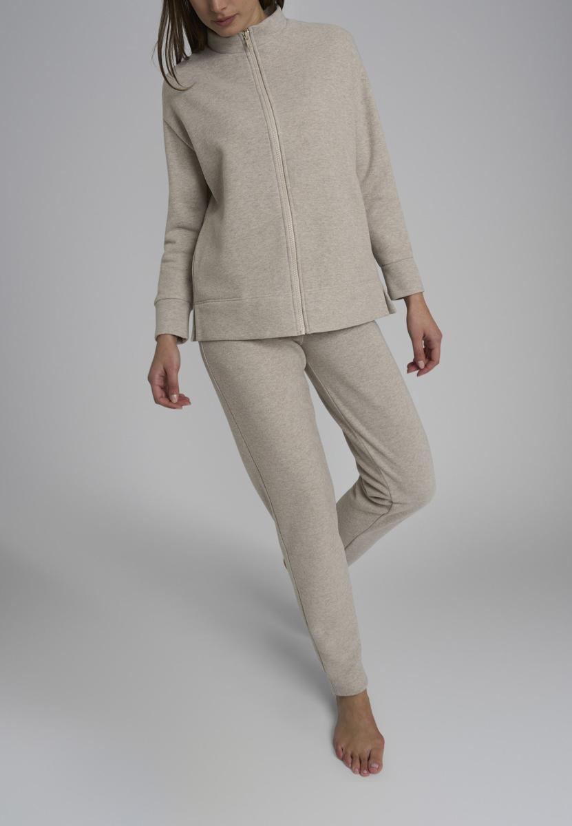 RAGNO Tuta Donna con Zip Morbida Pile ART. DR89NO-Beige
