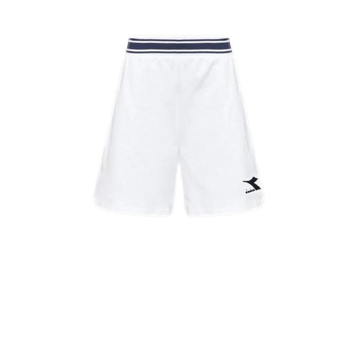 Diadora Shorts Donna Blu 102.179334-Bianco