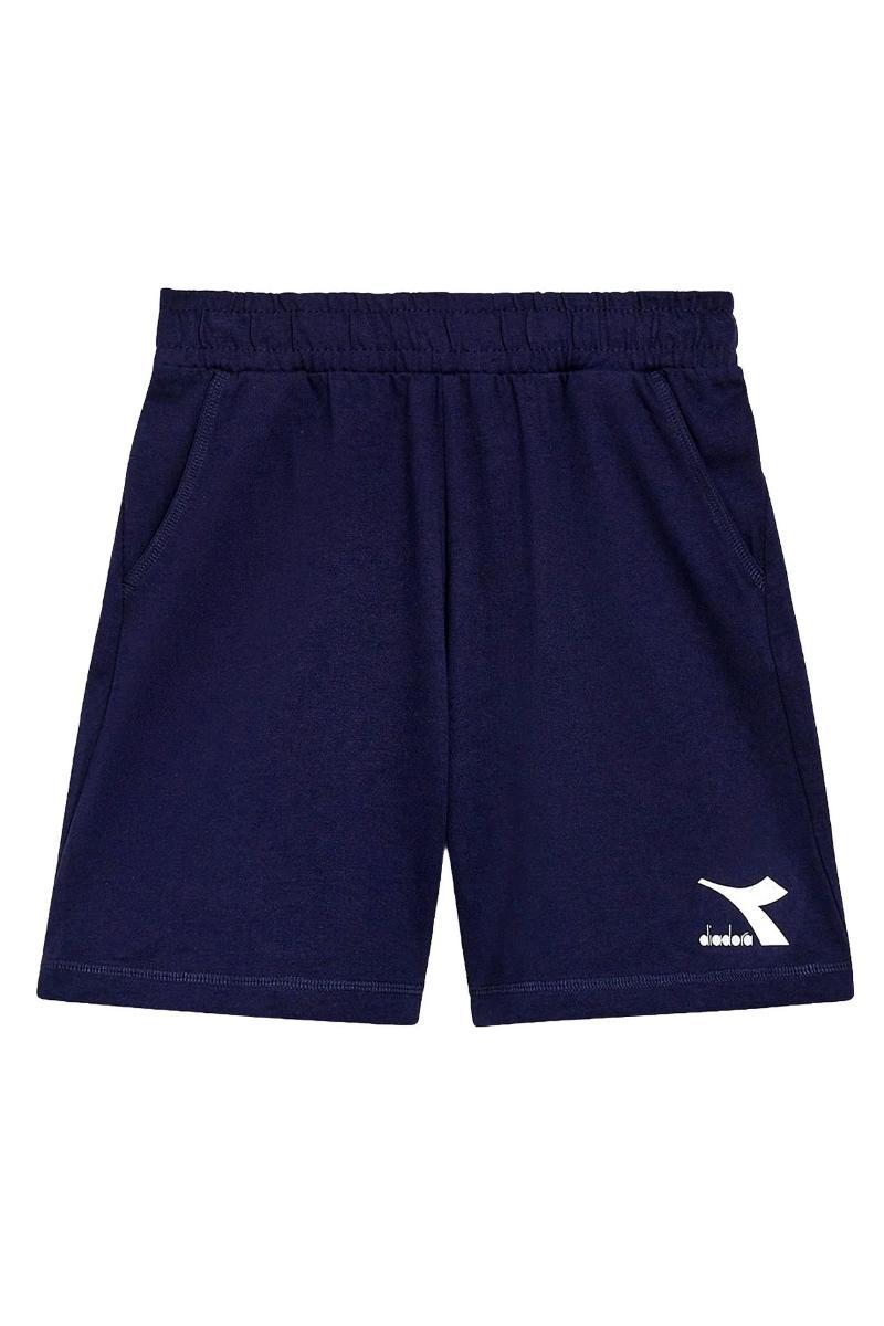 DIADORA SHORTS CORE PANTALONCINI UOMO COTONE JERSEY SPORT RELAX BOXER 102.179760-Blu