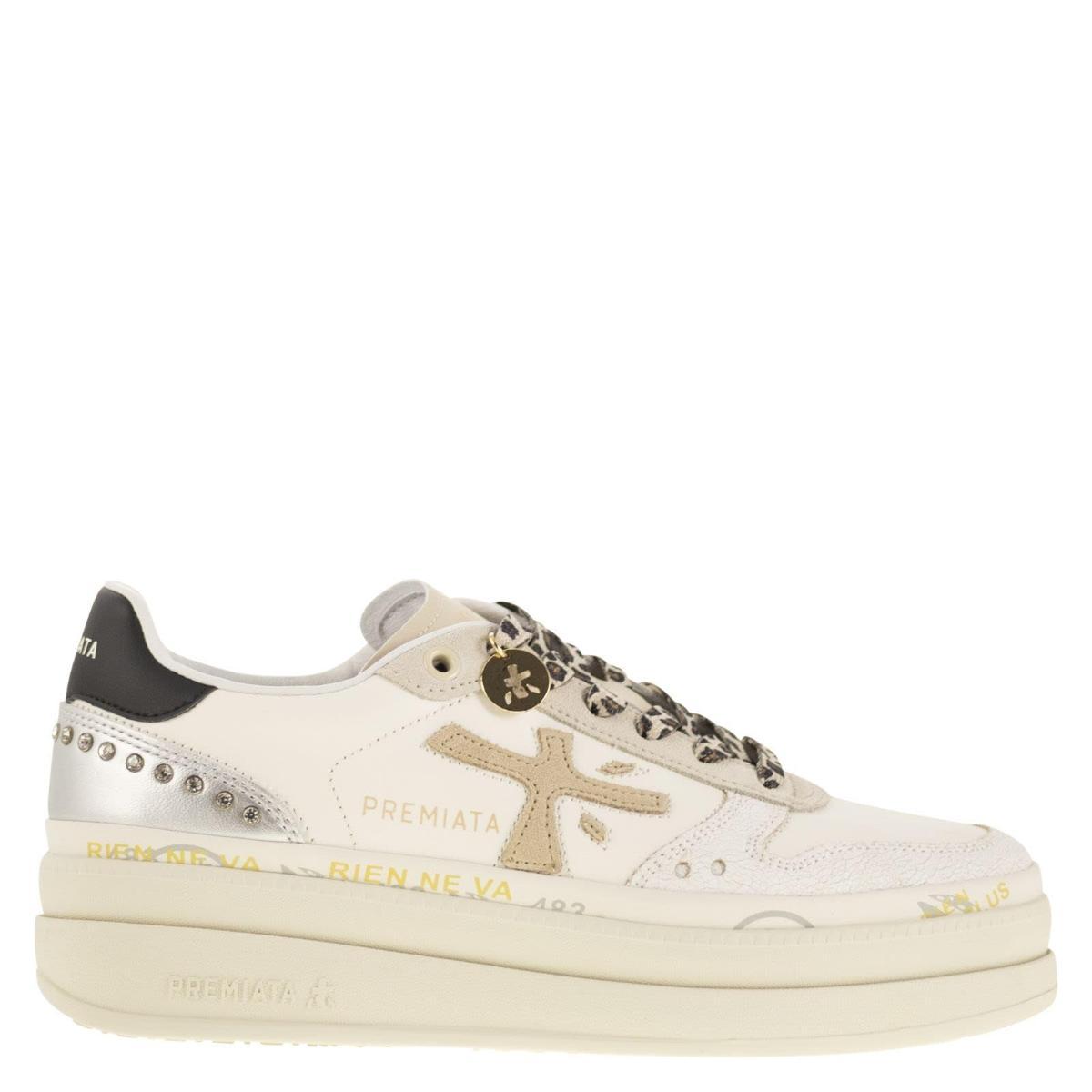 Sneakers Basse Micol PREMIATA Donna - Beige