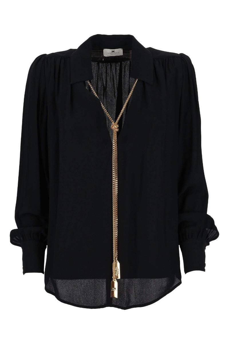 Elisabetta Franchi Nero Camicie-Nero