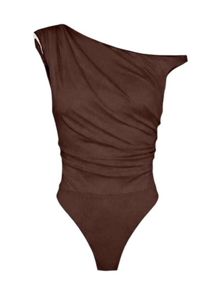 Elisabetta Franchi Body Avorio BO01361E2-DARK CHOCOLATE