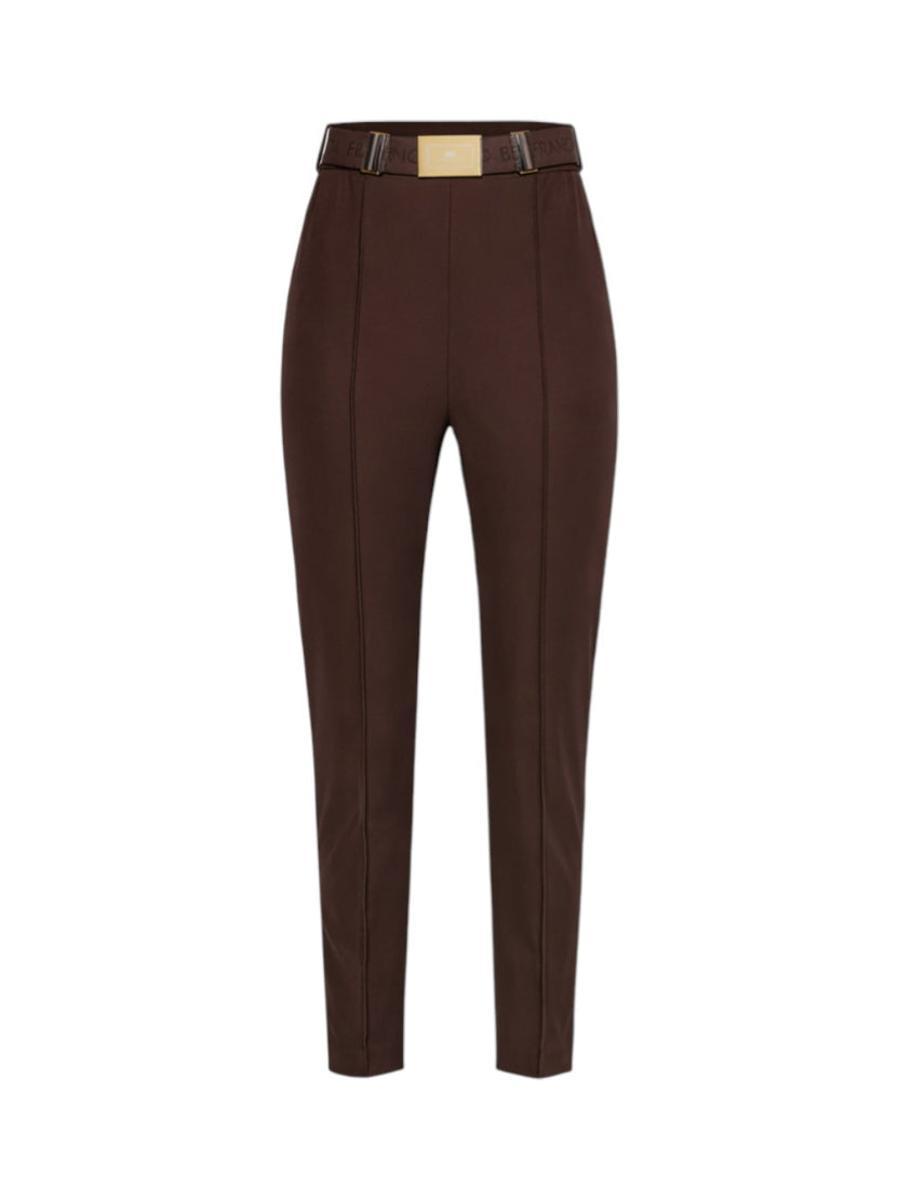 Elisabetta Franchi Pantalone Cacao PA13261E2