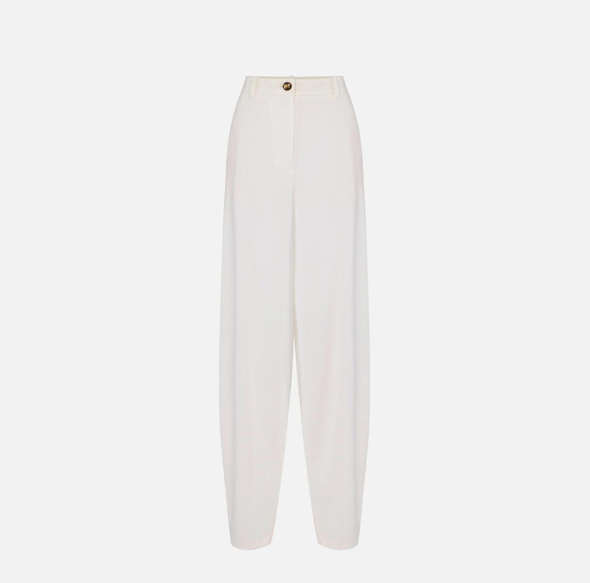 Elisabetta Franchi Pantalone Avorio PA17861E2-Avorio