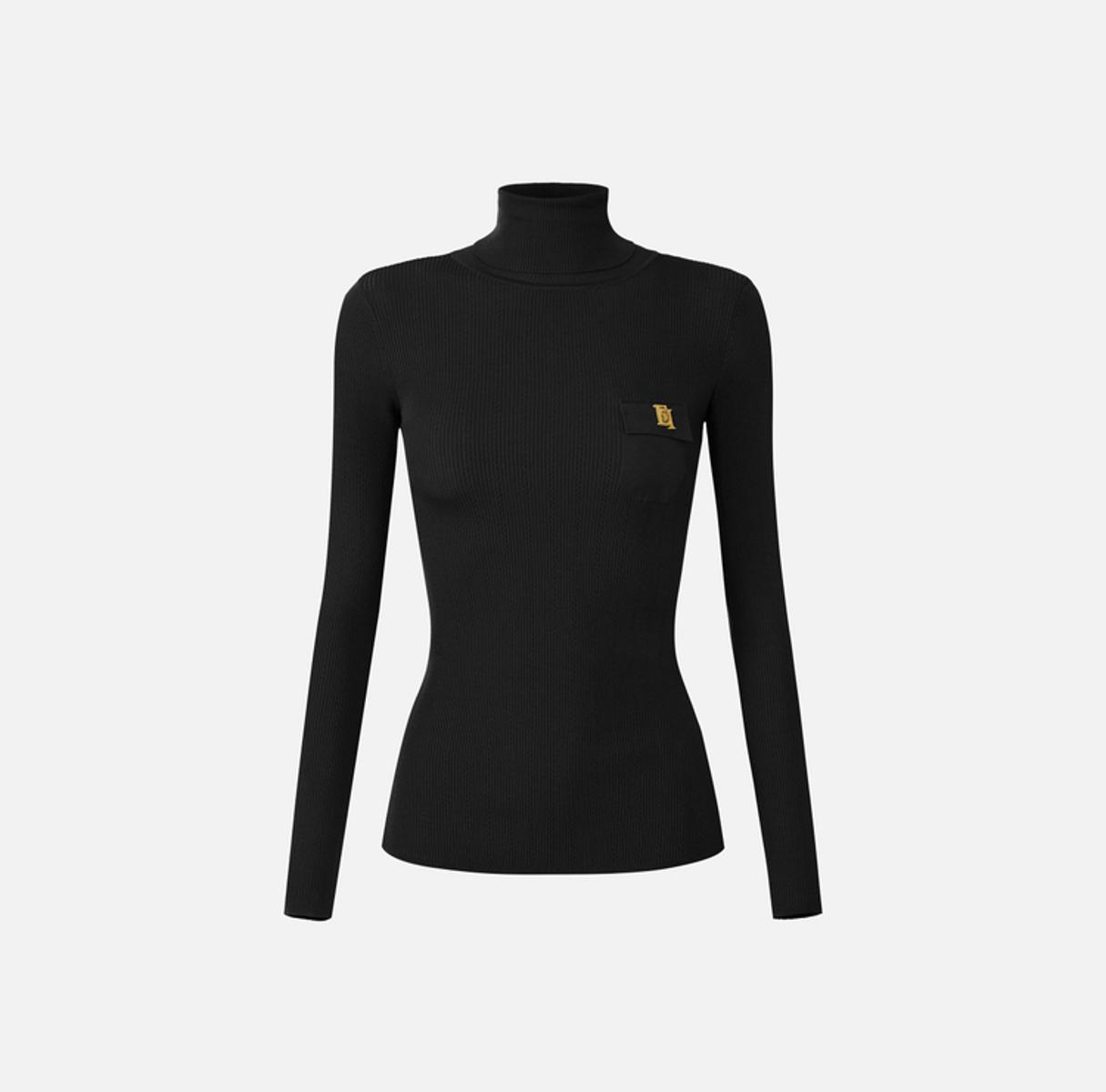 Elisabetta Franchi Maglieria-Nero