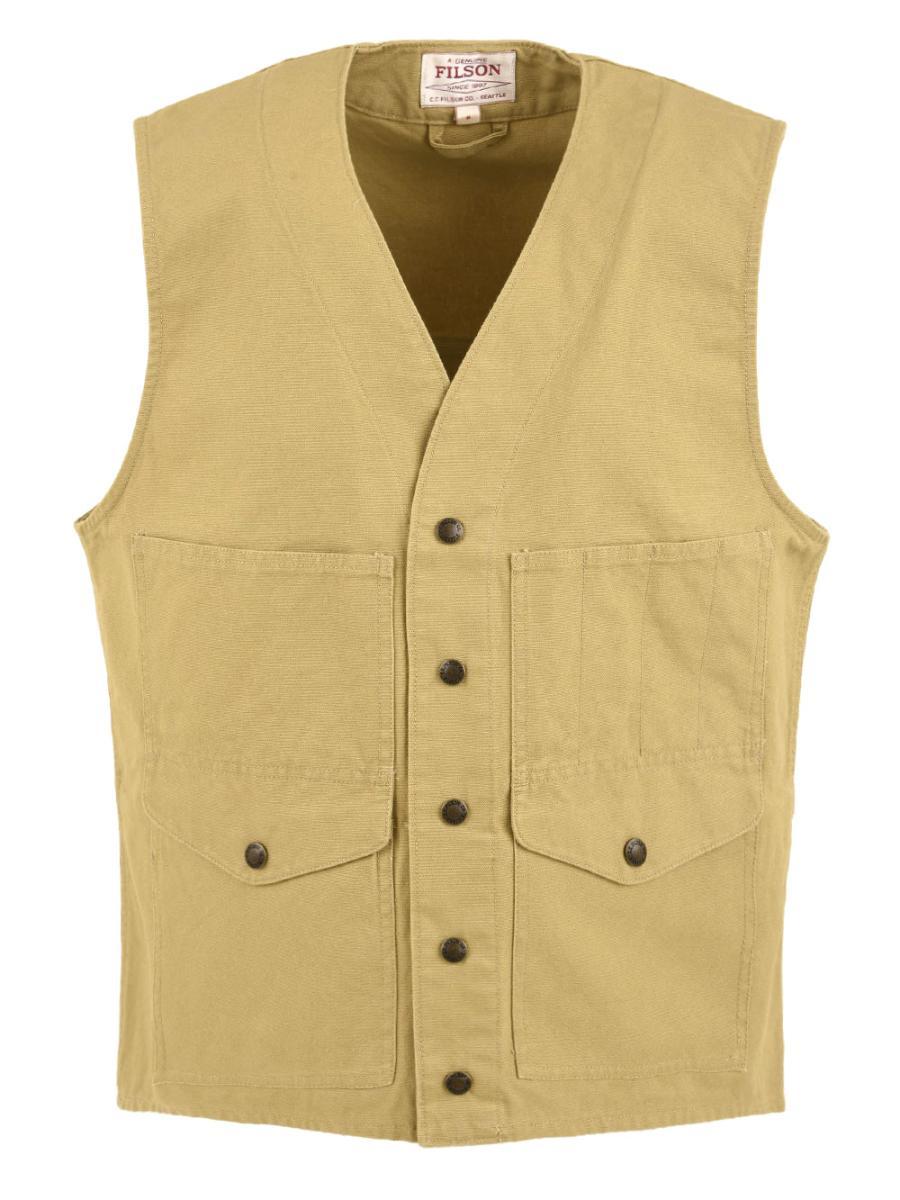 Gilet Dry Tin FILSON Uomo - Tan