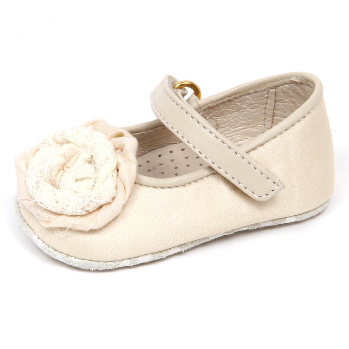 E7820 Ballerina Culla Bimba Beige Twin-Set Simona BARBIERI Tissue Shoe Baby Girl