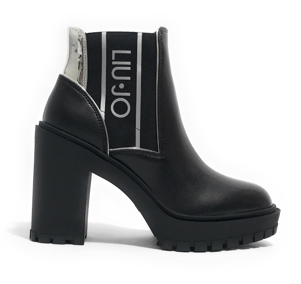 LIU JO Stivaletto donna ankle boot Ruby 04 TC 08 nero D26LJ33 SF5073 PX241 22222