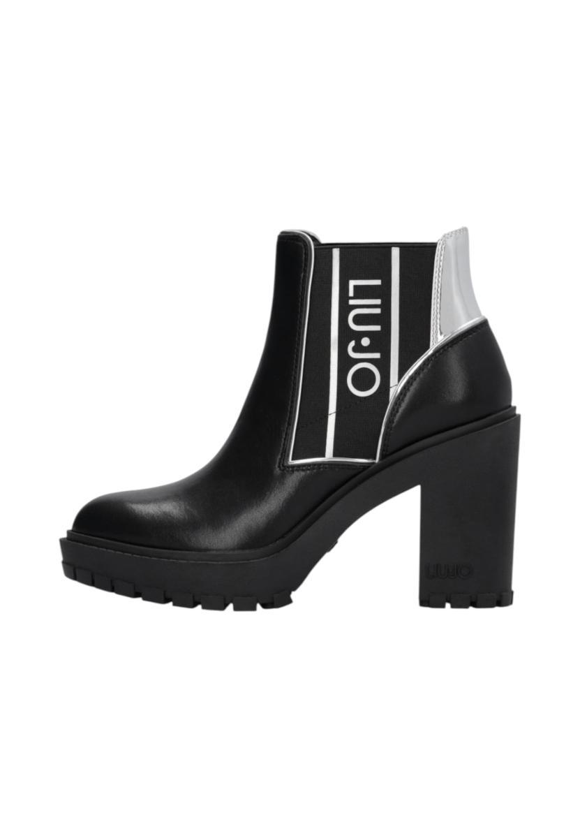 LIU JO Stivaletto donna ankle boot Ruby 04 TC 08 nero D26LJ33 SF5073 PX241 22222-Nero