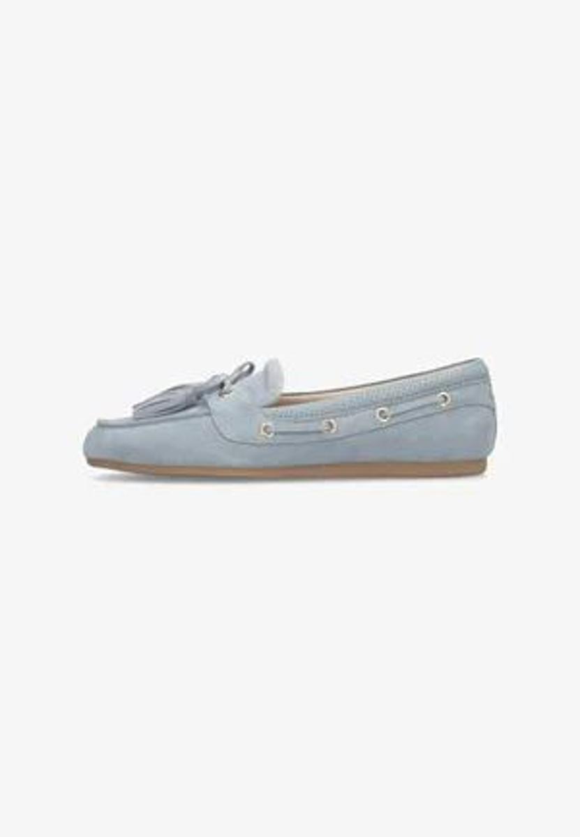 LIU JO - LOAFERS WITH TASSELS - Scarpe da barca - light blue-Azzurro