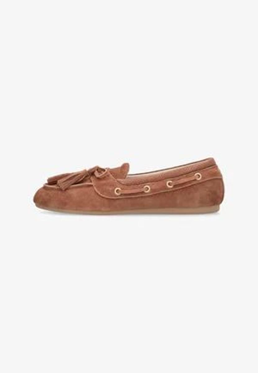 LIU JO - LOAFERS WITH TASSELS - Scarpe da barca - brown