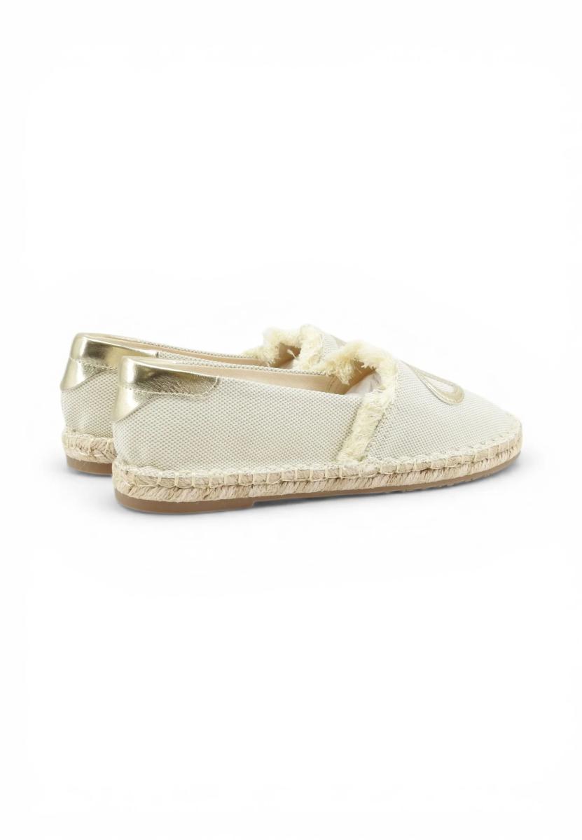 Liu Jo Espadrillas con grande logo-Bianco