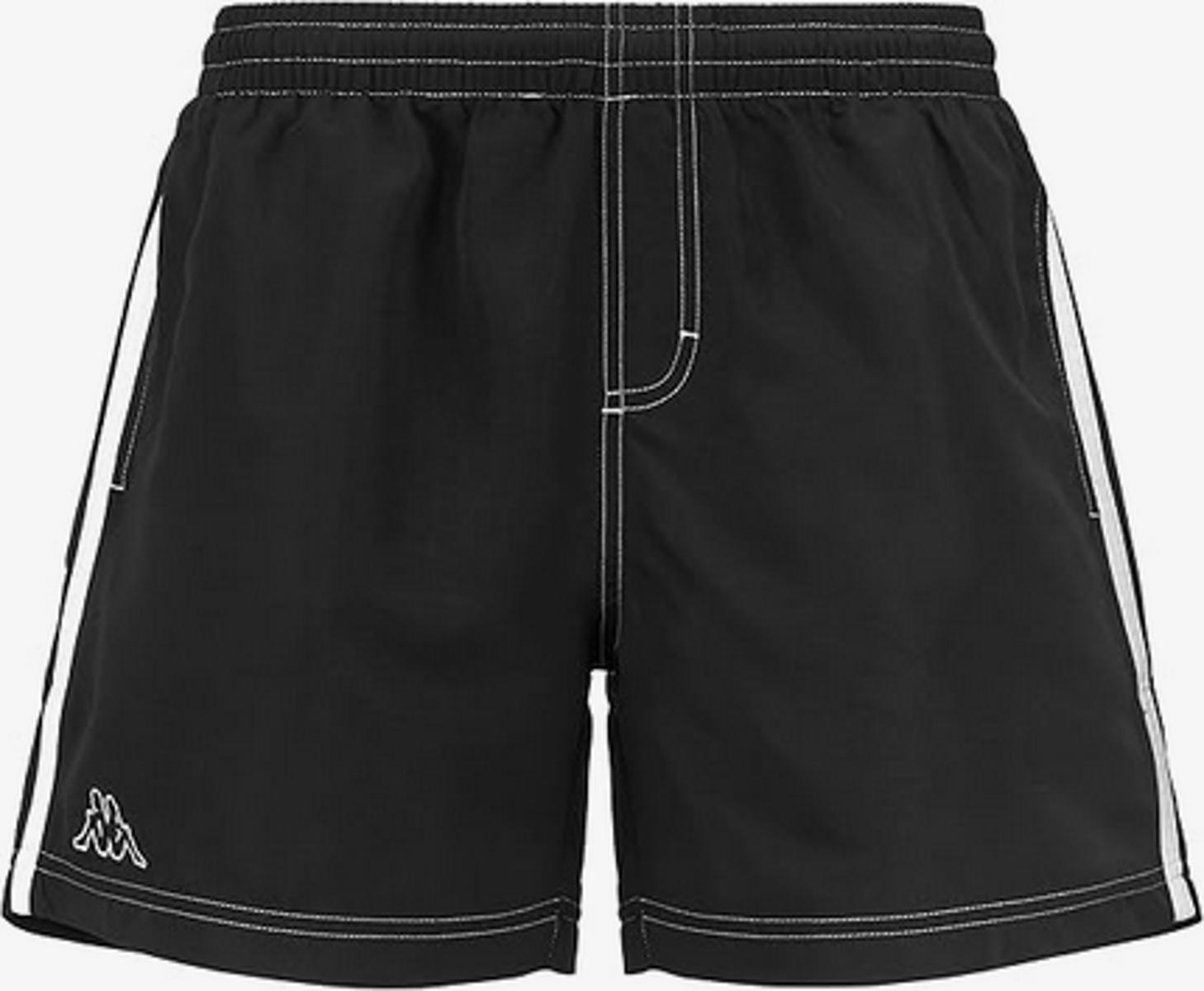 Kappa Logo Zolpipy Costume da Bagno Boxer Uomo-Nero