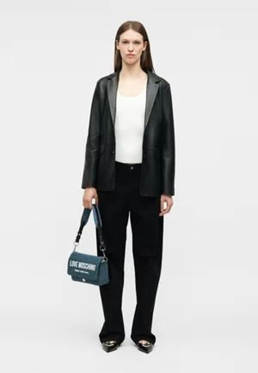 Love Moschino - SIGNATURE - Borsa a mano - blue denim