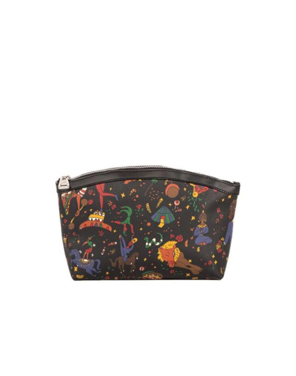 Piero Guidi Pochette Nera Con Stampa Magic Circus