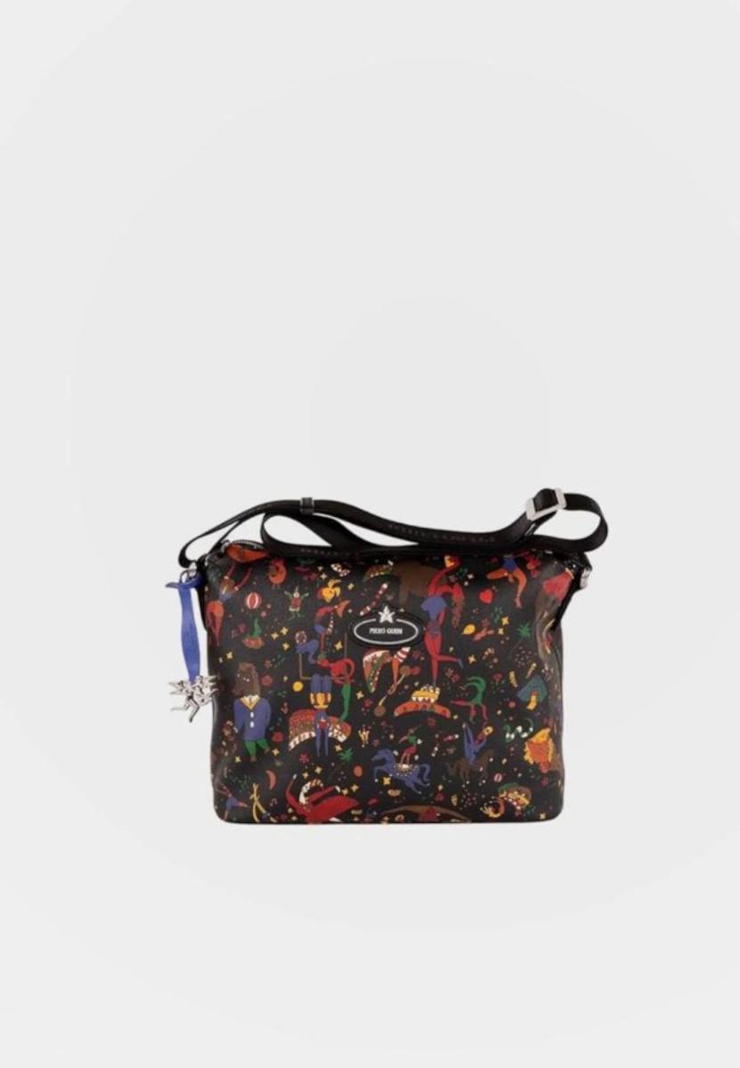 Piero Guidi Borsa A Tracolla Nera