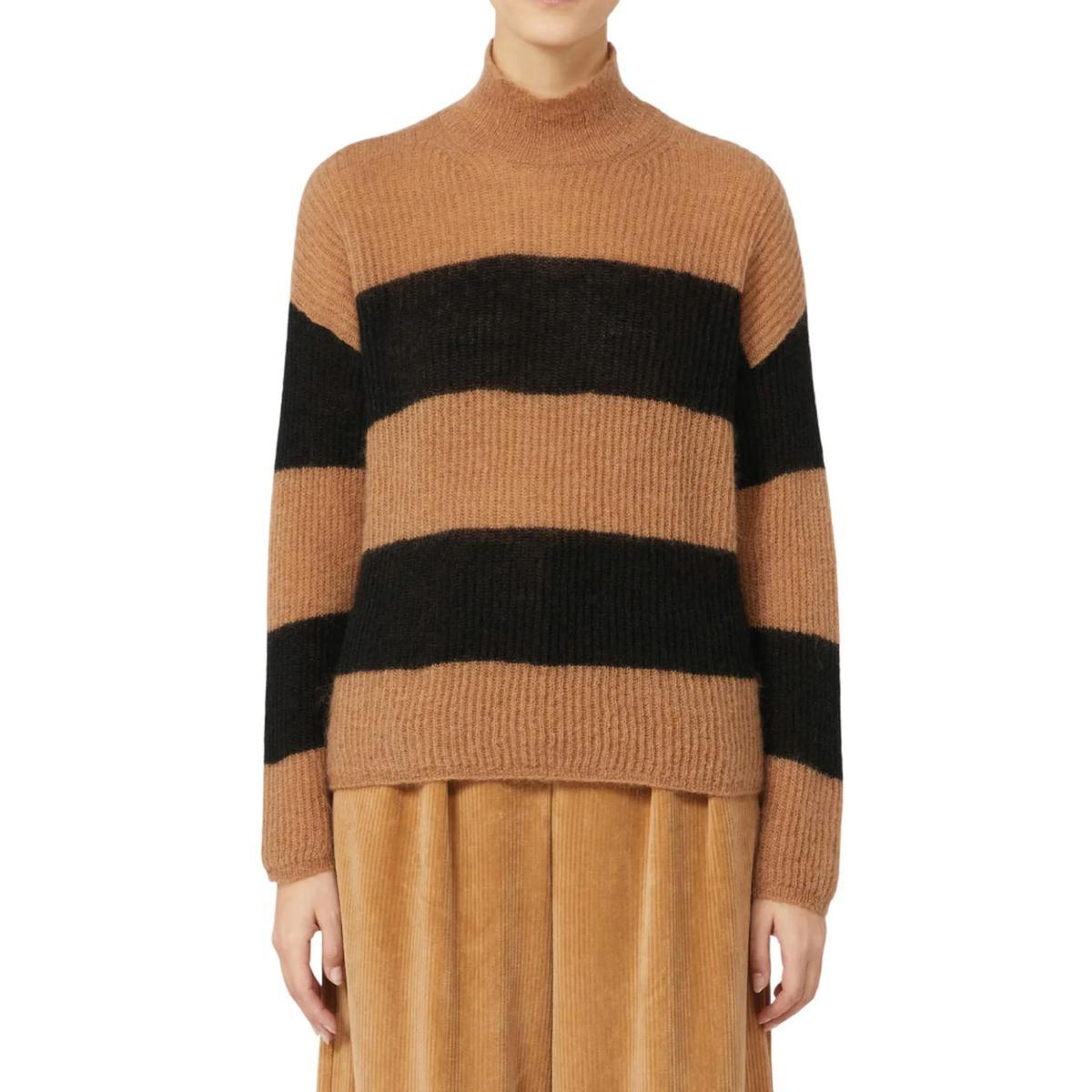 Maglia Donna Tenna Beige/Nera