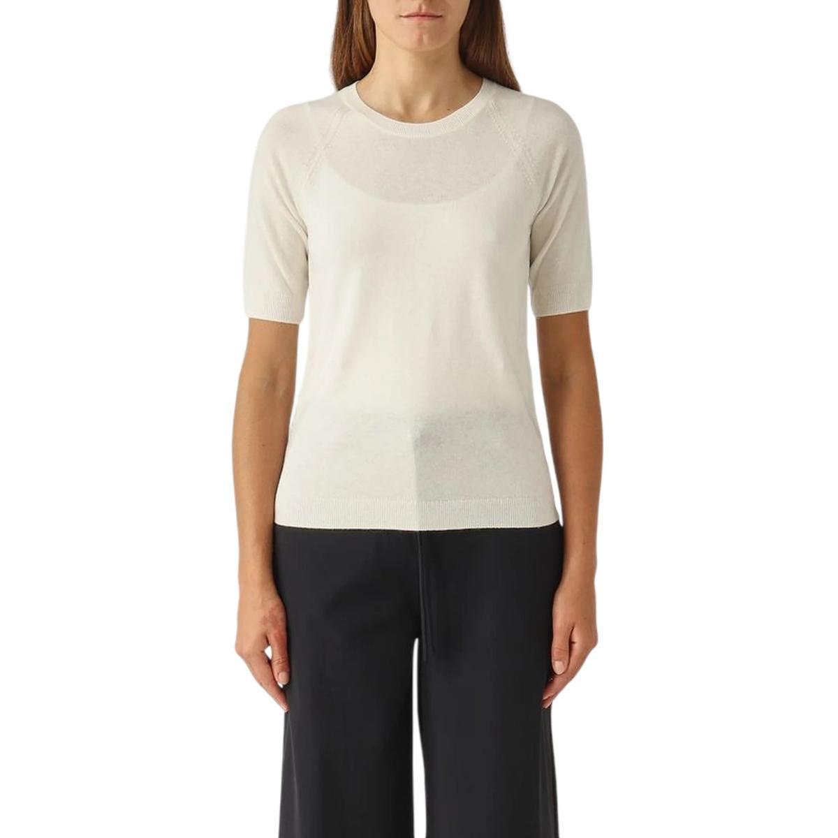 Maglia Donna a maniche corte Bianco