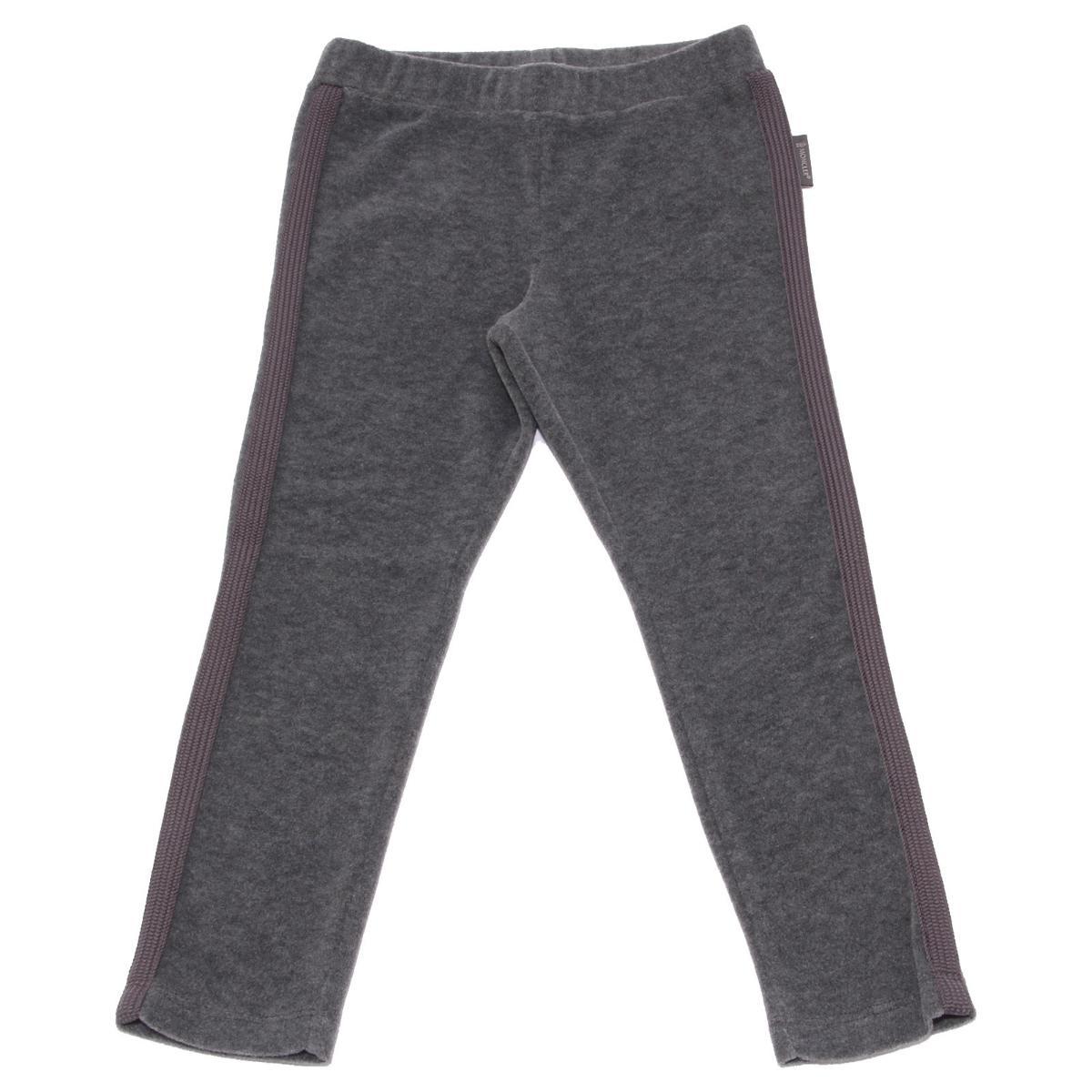 3647V pantalone pile bimba MONCLER leggings grey trouser pant girl kid