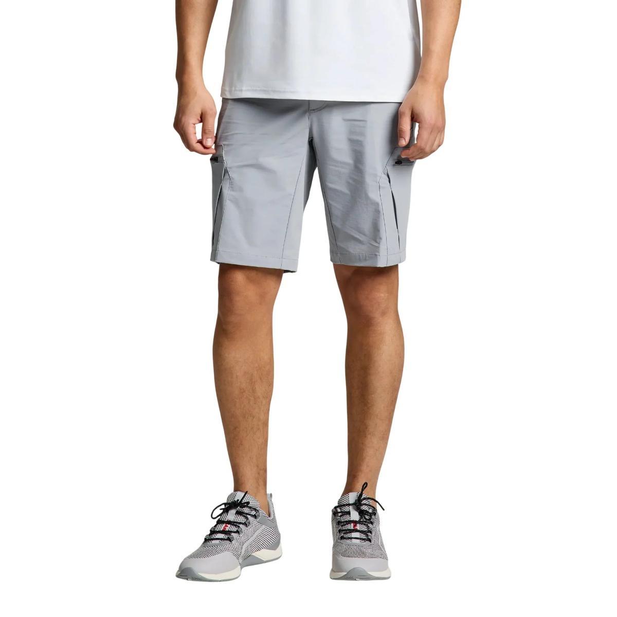 Bermuda Uomo Tech Cargo Grigio