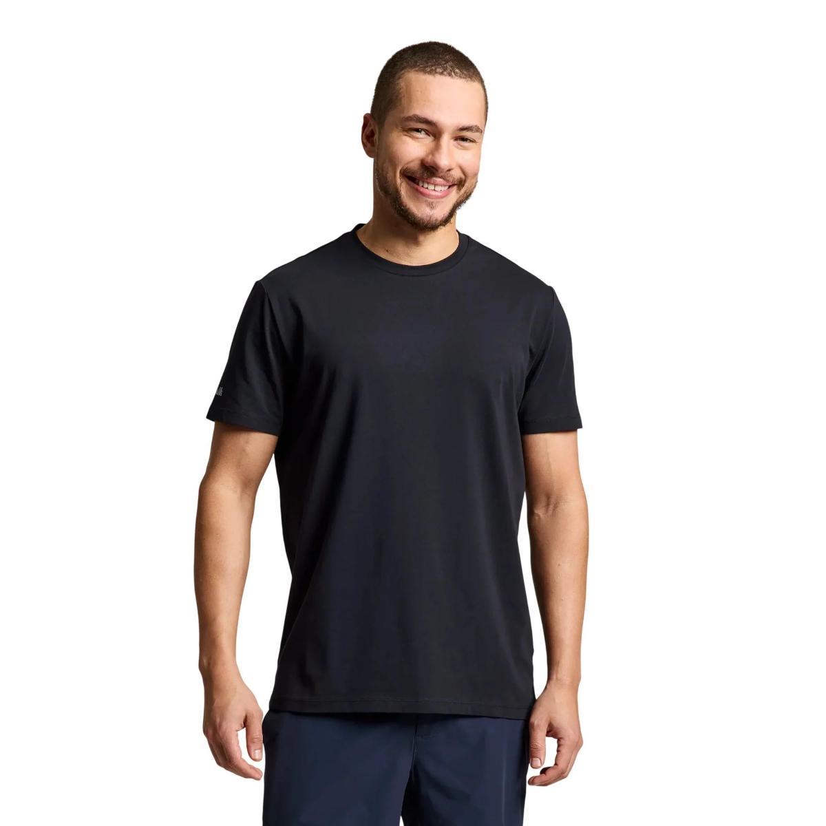 T-shirt Uomo Deck Nera in cotone-Multicolore