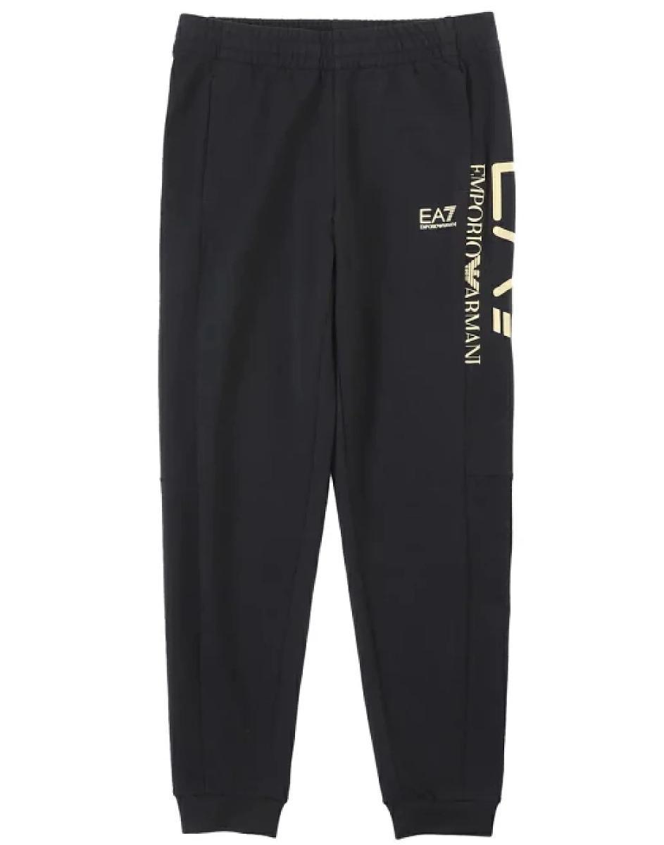 Ea7 Emporio Armani Pantalone Sportivo Da Uomo Nero Con Logo