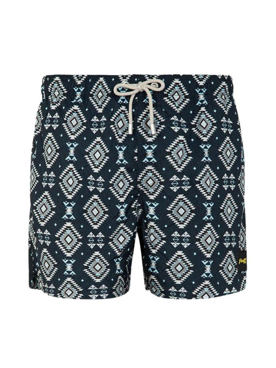 Costume Shorts EFFEK Uomo - Multicolore-Multicolore